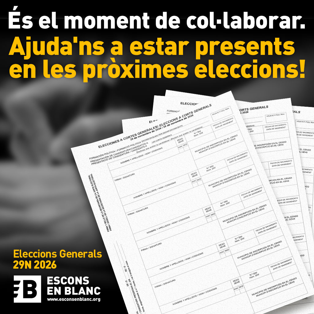 Eleccions Generals 29N 2026